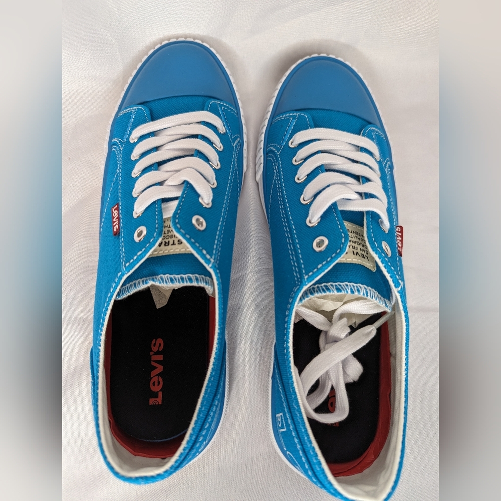 Levi's Women's Anika C Logo Classic Sporty Fashion Sneaker Size 7.5 - Picture 8 of 10